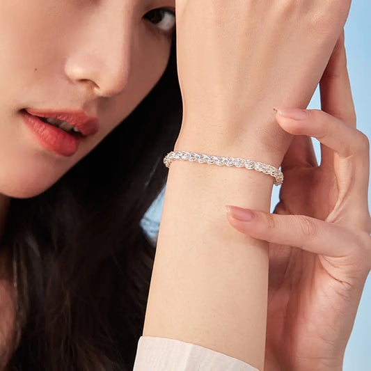 Women's Fashion Sterling Silver Versatile Bracelet